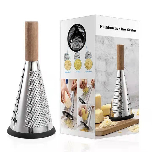 cone grater wood handle new