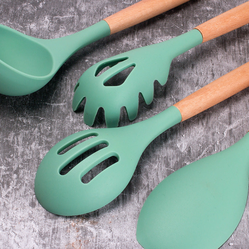 Silicone 12 Pieces Set Kitchen Utensils Set