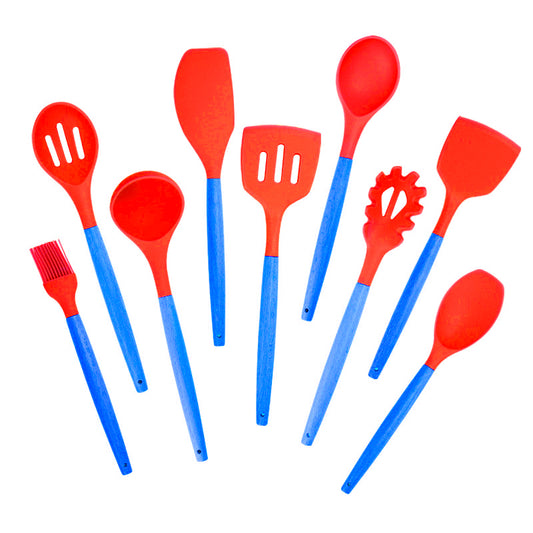 Silicone 12 Pieces Set Kitchen Utensils Set