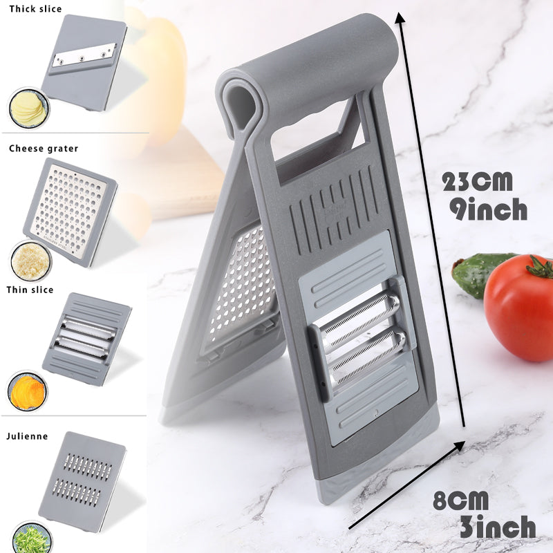 Grater ABS PP Interchangeable Functional Kitchen Helper